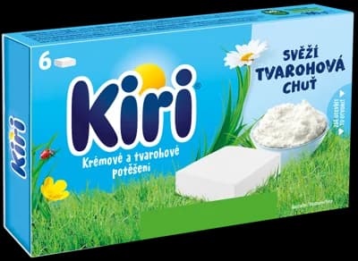 Kiri Z tvarohu a smetany (6 porcí)