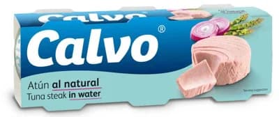 Calvo Tuňák ve vlastní šťávě 3 x 80g