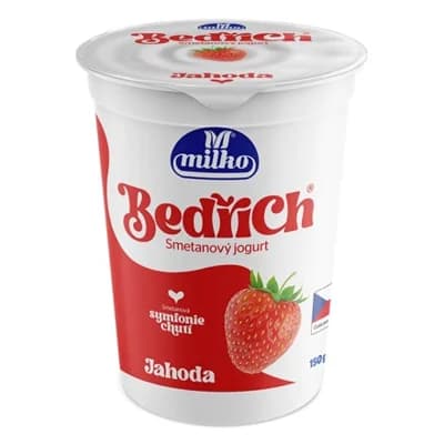 Bedřich Jogurt smetanový jahoda chlaz. 10 x