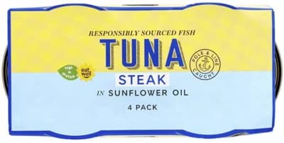 Marks & Spencer Steak z tuňáka ve slunečnicovém oleji 4x150 g