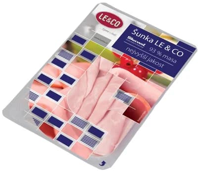 Le & Co Šunka nejvyšší jakost (93% masa)