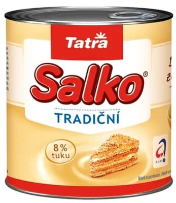 Tatra Salko zahuštěné mléko slazené 8%