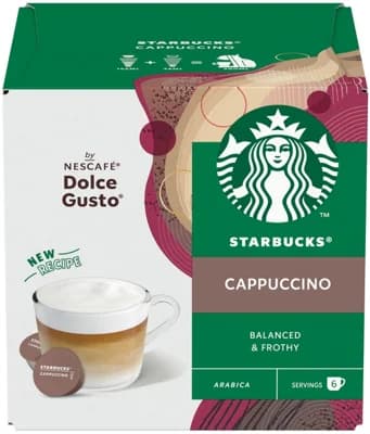 Starbucks® by Nescafé® Dolce Gusto® Cappuccino kávové kapsle