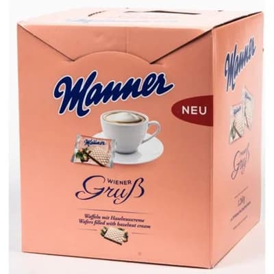 Manner Oplatky ke kávě 300 x 4,
