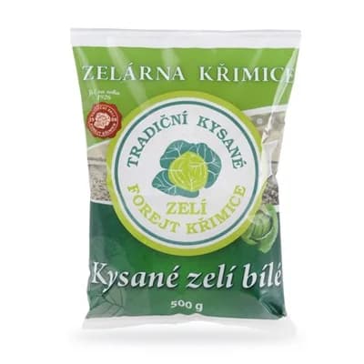 Kysané zelí bílé Křimice CZ chlaz. sáček