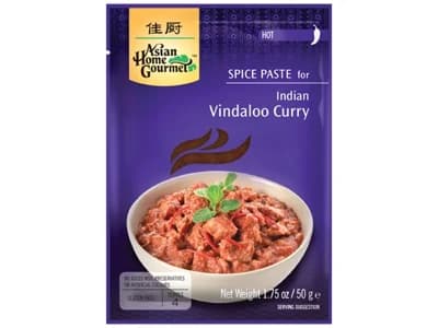 AsiaHomeGourmet Vindaloo Kari pasta Asian Home Gourmet