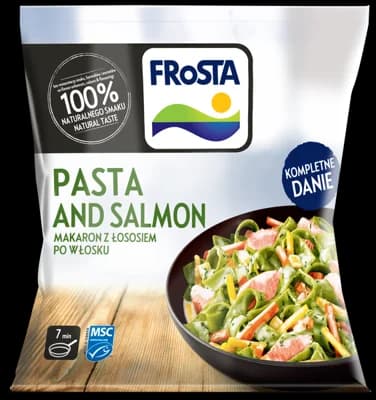 FRoSTA Těstoviny s lososem