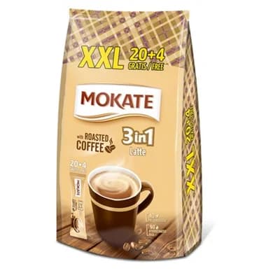 Mokate 3v1 Latte XXL 24 x