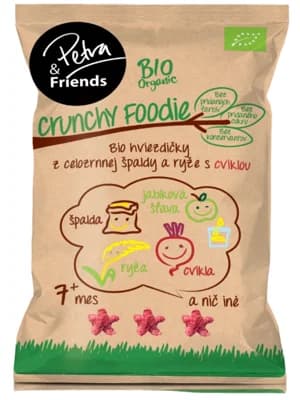 Petra & Friends BIO Špaldové hvězdičky s rýží a řepou