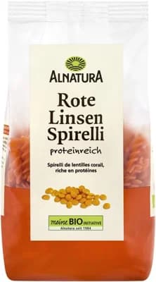 ALNATURA BIO Spirelli/spirály těstoviny z červené čočky