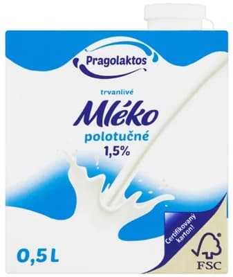 Pragolaktos Mléko trvanlivé 1,5 %