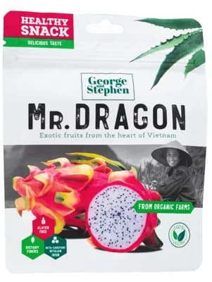 George and Stephen Mr. Dragon plátky sušeného dračího ovoce z Vietnamu