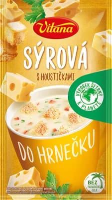 Vitana Do hrnečku Instantní sýrová polévka s houstičkami
