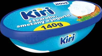 Kiri Tavený sýr z tvarohu, smetany a jogurtu
