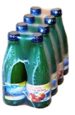 Lhenická ovocná šťáva Šťáva jablko a jahoda 100% 8x250ml