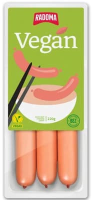 Radoma Veganské párky