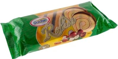 Goldfein Lískooříšková roláda zdobená