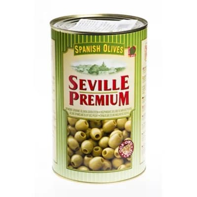 SEVILLE PREMIUM Olivy zelené bez pecky 4,