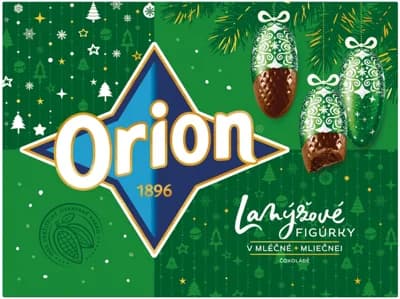 ORION Lanýžové figurky mléčné