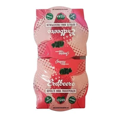 Bubble Tea Kuličky jahoda 4 x