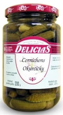 Delicias Okurčičky Cornichons