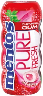 Mentos Pure Fresh Strawberry Žvýkačky