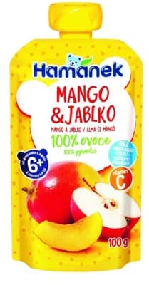 Hamánek Ovocná kapsička mango a jablko