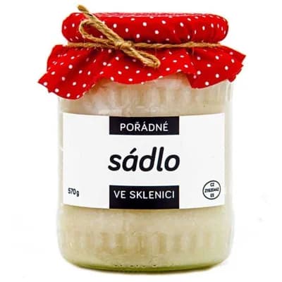 Pořádně ve sklenici Sádlo