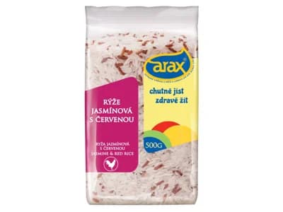 ARAX Rýže jasmínová s červenou rýží