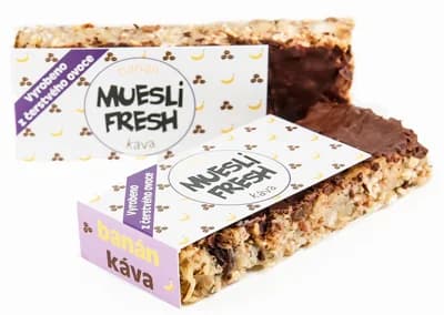 Muesli Fresh tyčinka banán-káva (1 kus)