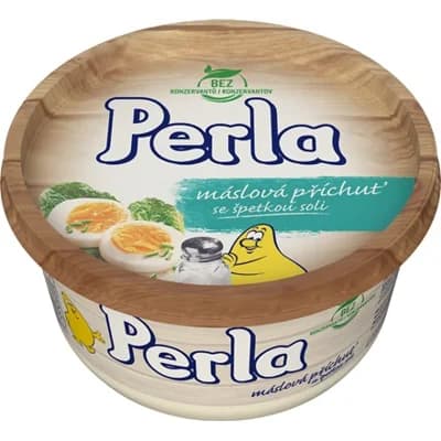 Perla Máslová příchuť se špetkou soli margarín chlaz. 12 x