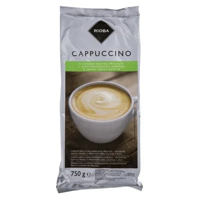 RIOBA Cappuccino příchuť lískový ořech