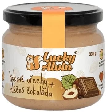 Lucky Alvin Lískové ořechy + mléčná čokoláda