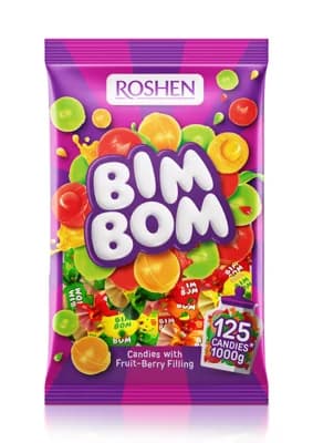 Roshen Ovocné "Bim-Bom" bonbóny