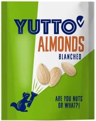 Yutto Kalifornské mandle blanšírované celé