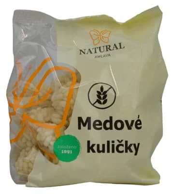 Natural Jihlava Medové kuličky bez lepku