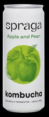 Spraga BIO Kombucha Apple & Pear plech