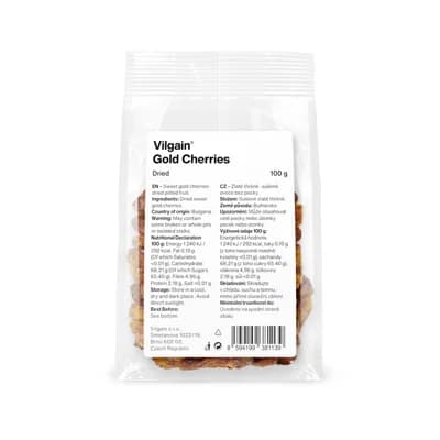 Vilgain Třešně sušené – zlatá třešeň
