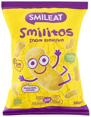 Smileat BIO Kukuřičné křupky s extra panenským olivovým olejem