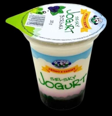 Přímo z farmy Selský jogutr borůvkový smetanový