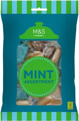 Marks & Spencer Tvrdé bonbóny s příchutí máty a karamelu