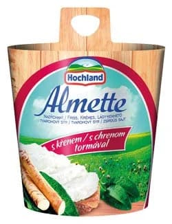 Almette Sýr s křenem chlaz.