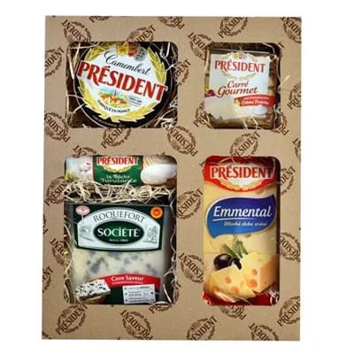 PRÉSIDENT Sýry degustační plato II. chlaz. 1,