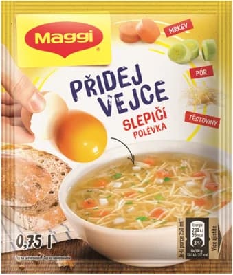 Maggi Přidej vejce Slepičí polévka