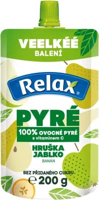 Relax Pyré 100% hruška, jablko a banán