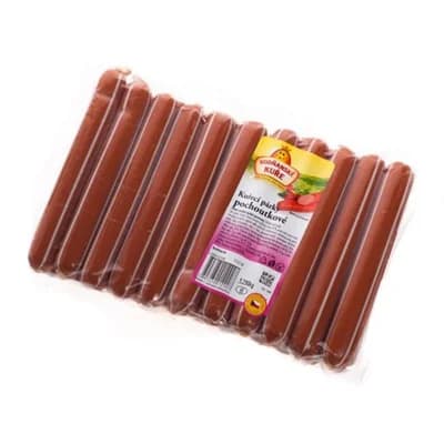 VODŇANSKÉ KUŘE Párky kuřecí pochoutkové chlaz. váž. cca 1,