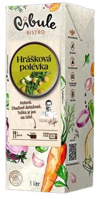 Cibule Bistro Hrášková polévka