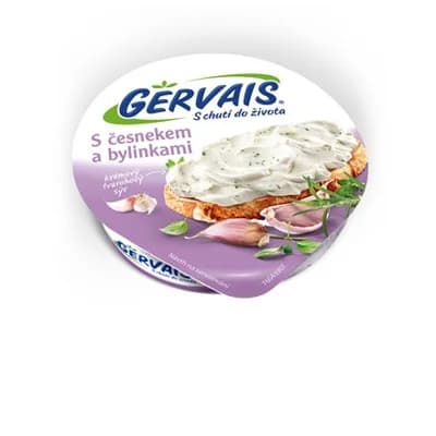 GERVAIS Original sýr s česnekem a bylinkami chlaz. 6 x