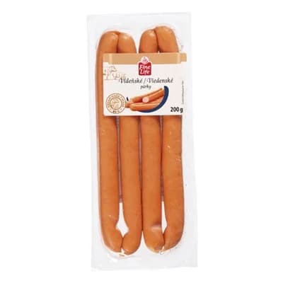 Fine Life Vídeňské párky chlaz.