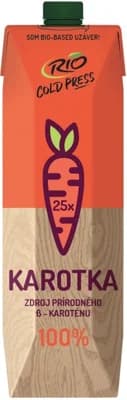 Rio Cold Press Šťáva z karotky 100% čerstvá